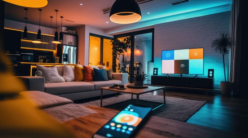 Smart Lighting Panels for Customizable Home Ambiance
