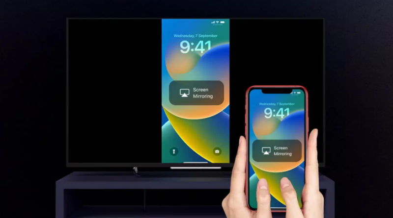 how to screen share iphone to tv