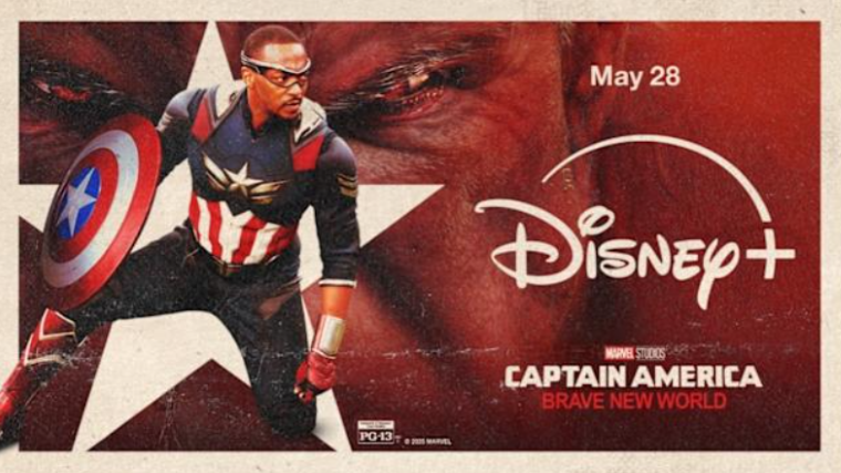 Captain America: Brave New World Now Streaming on Disney+