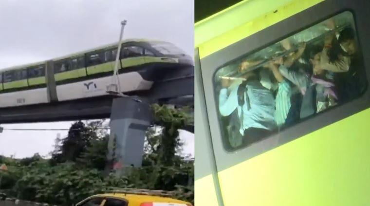 Mumbai Monorail Rescue: A Night of Tension Amid Torrential Rains