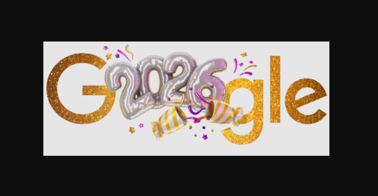 Google Rings in New Year 2026 With Special Doodle Celebration