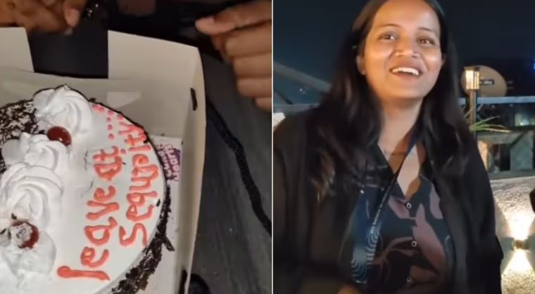 Woman Birthday Cake Zomato Error Turns Celebration Into Viral Moment