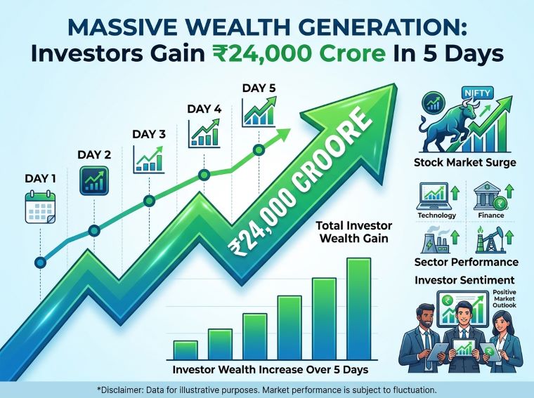 Mukesh Ambani’s Reliance Creates Massive Wealth As Investors Gain ₹24,000 Crore In 5 Days
