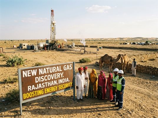 New Natural Gas Discovery in Rajasthan Gives Major Boost to India’s Energy Security