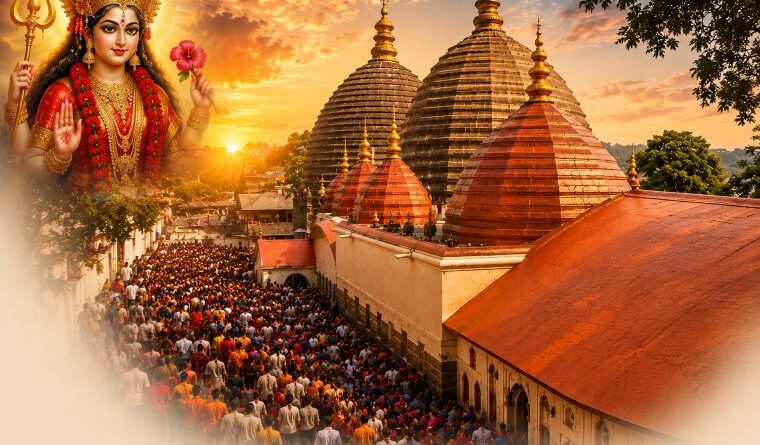 Ambubachi Mela 2026 Begins at Kamakhya Temple, Lakhs of Devotees Gather for Sacred Festival