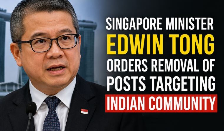 Singapore Blocks Anti-Indian Social Media Posts Allegedly Linked to China: A Strong Stand Against Online Hate