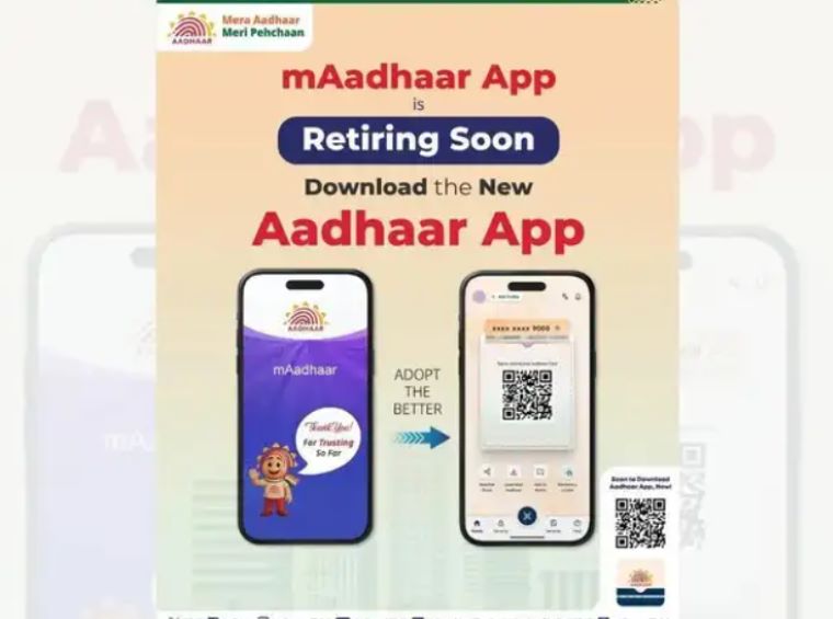 UIDAI to Retire mAadhaar App Soon: How to Register on the New Aadhaar App with Face Authentication and Digital Verification