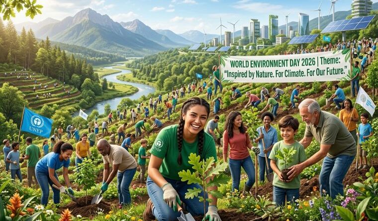 World Environment Day 2026: Inspired by Nature. For Climate. For Our Future.