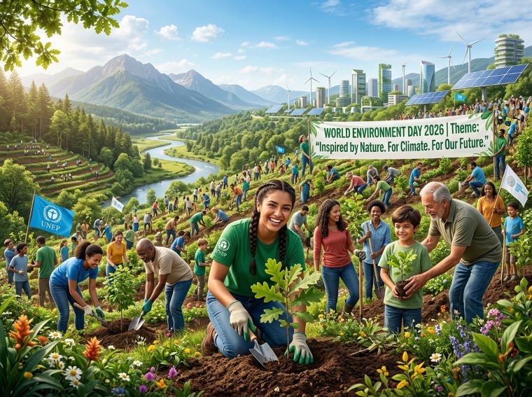 World Environment Day 2026: Inspired by Nature. For Climate. For Our Future.