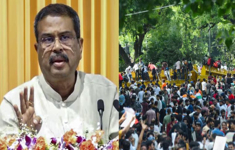 Dharmendra Pradhan Resigns as Union Education Minister After Days of Protests; Earlier AI Video Claims Had Been Debunked