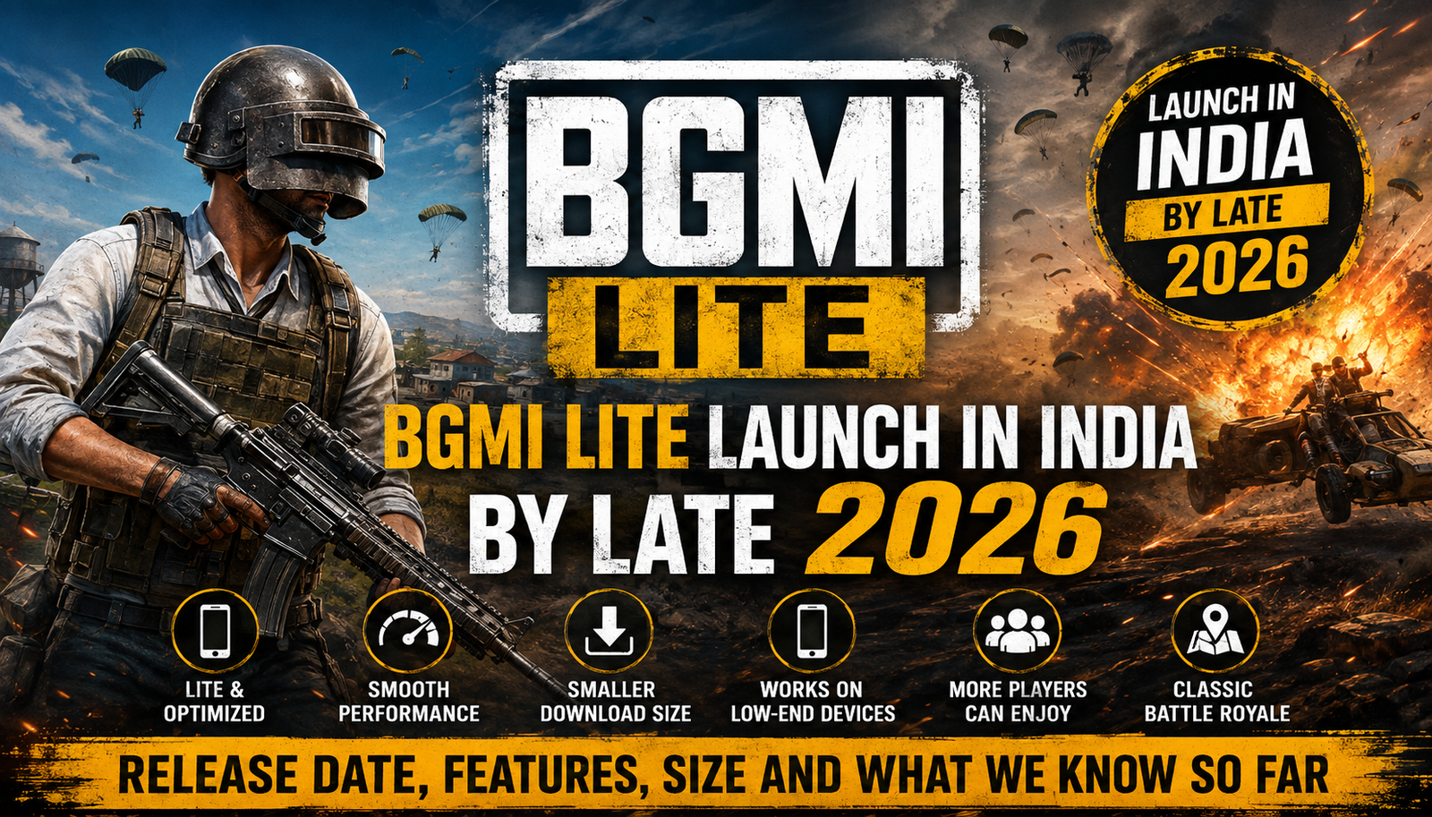 BGMI Lite Launch in India by Late 2026: Release Date, Features, Size and What We Know So Far