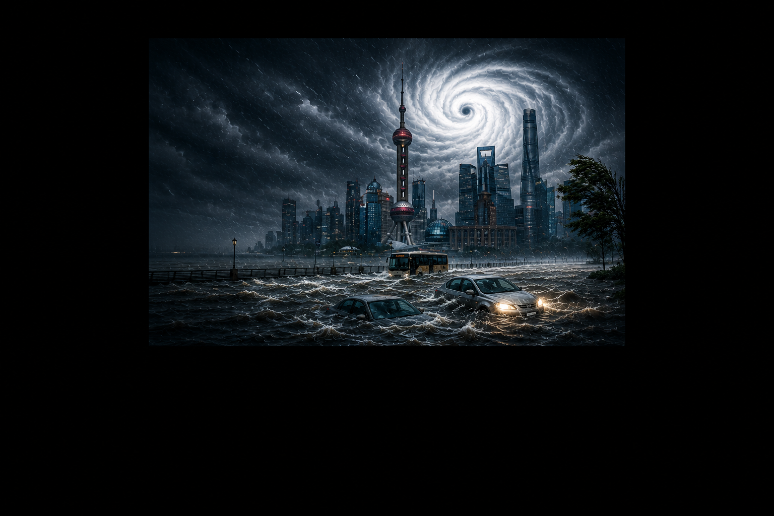 Typhoon Dolphin Hits China With 151 Kmph Winds: Shanghai Flooded, Flights Cancelled; What Is Its Impact on Japan and India?