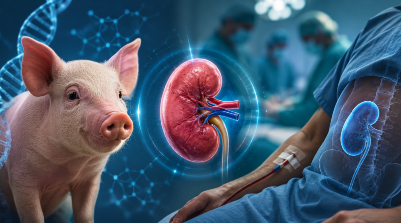Genetically Modified Pig Kidney Keeps Man Alive for Nine Months Before Human Transplant