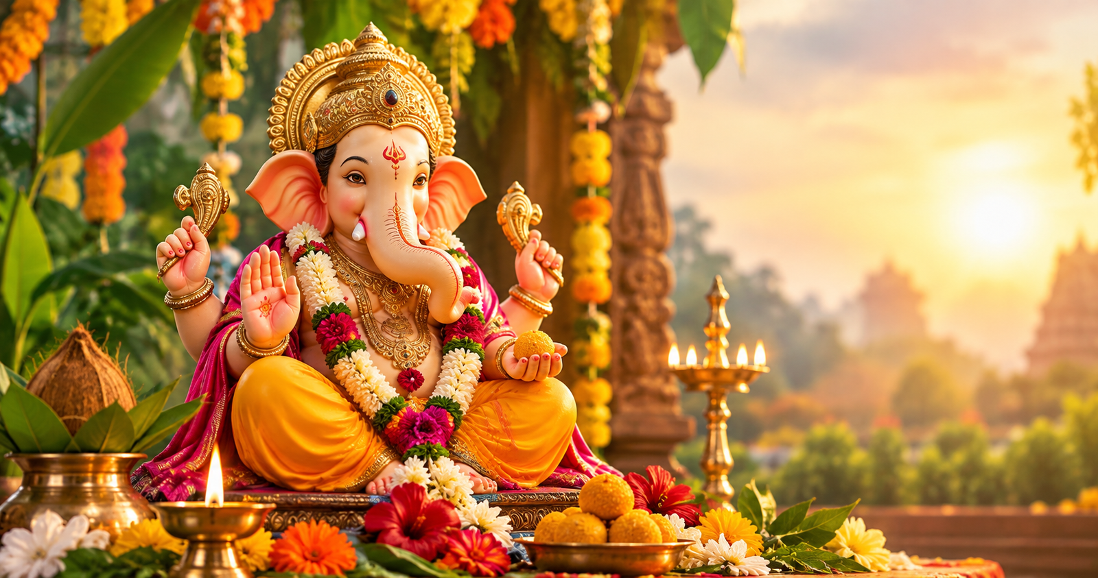 Happy Ganesh Chaturthi 2026 Wishes, Messages, Quotes and Greetings to Share with Loved Ones