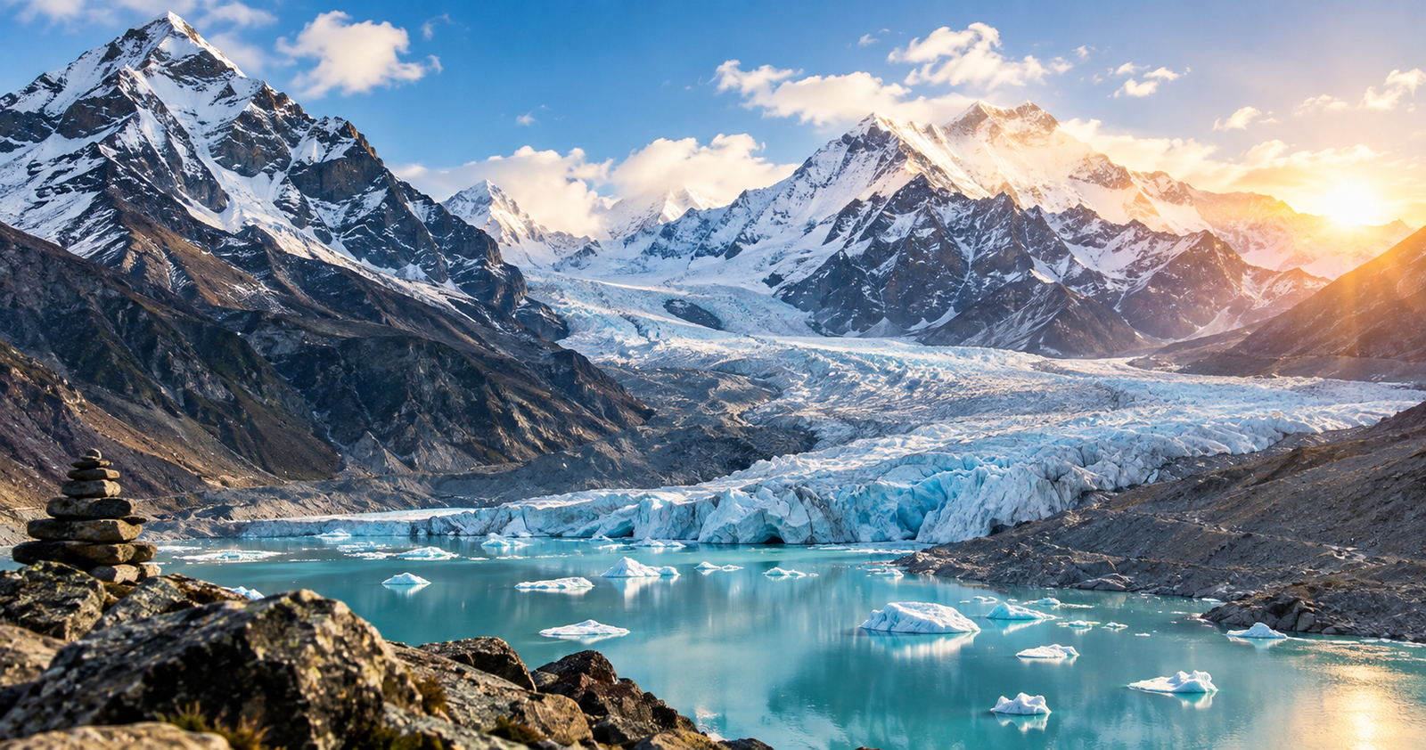 Himalayas Near Tipping Point as Glaciers Melt 65% Faster, Putting India’s Water and Economy at Risk