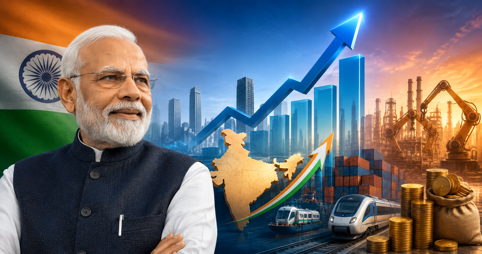 India Records 7.8% GDP Growth: PM Modi Hails Strong Numbers and Calls for Swadeshi Push