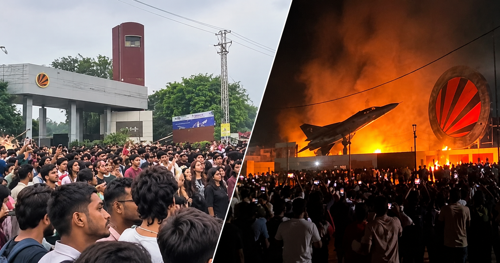 LPU Protest: Students Block Highway After R@pe Allegation, University Calls Claims False