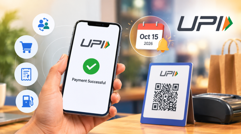 New UPI Charges From October 15 Who Will Pay and What Changes for Users