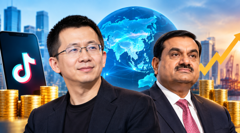 TikTok Founder Zhang Yiming Overtakes Gautam Adani to Become Asia’s Richest Person
